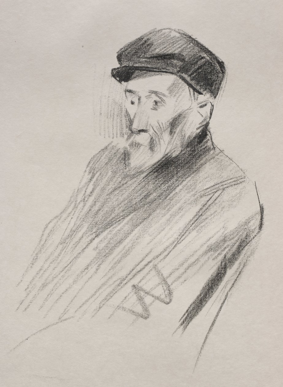Porträt von Renoir, dritte Platte von Jean Louis Forain