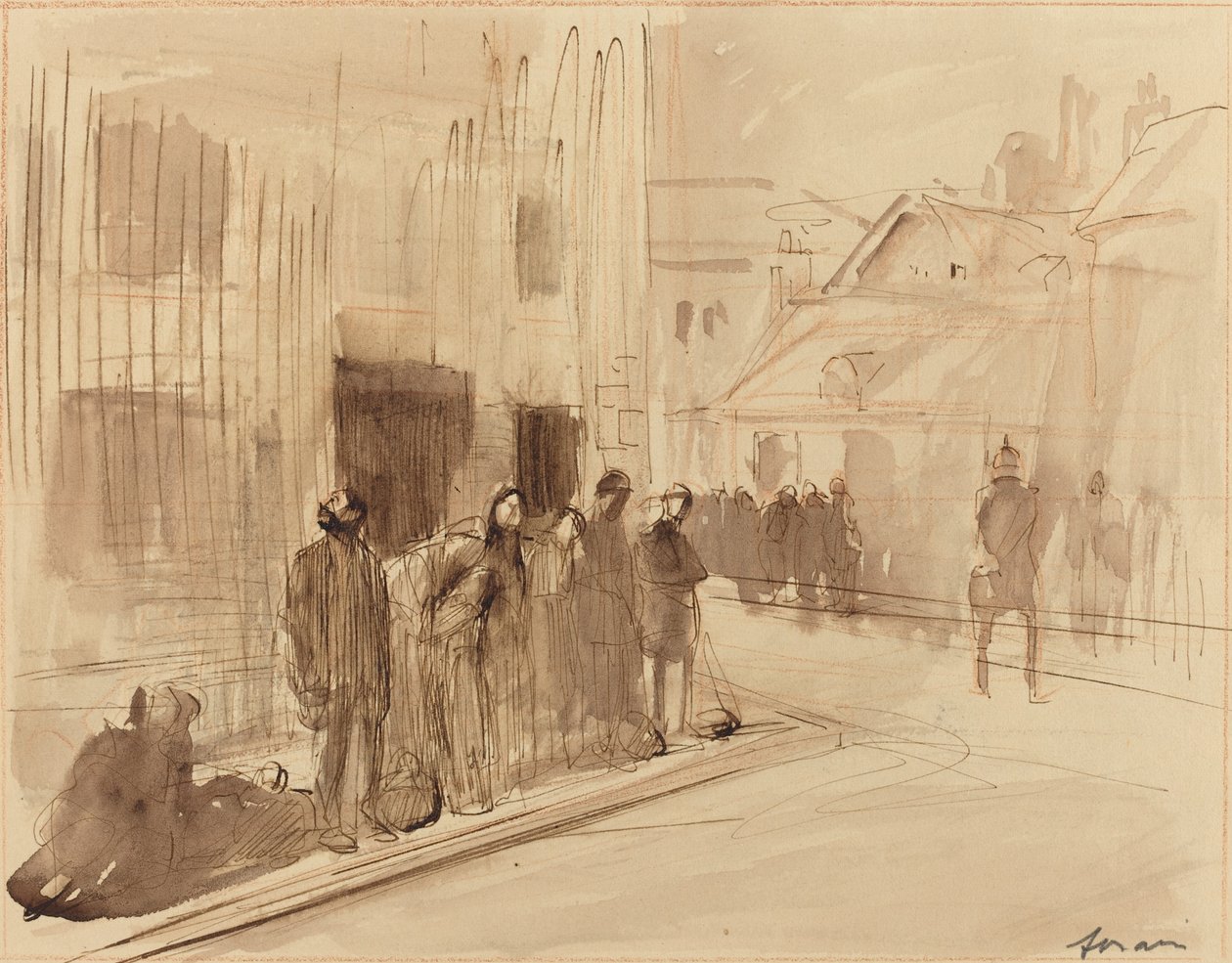Sklaverei im Norden, ca. 1914-1919 von Jean Louis Forain