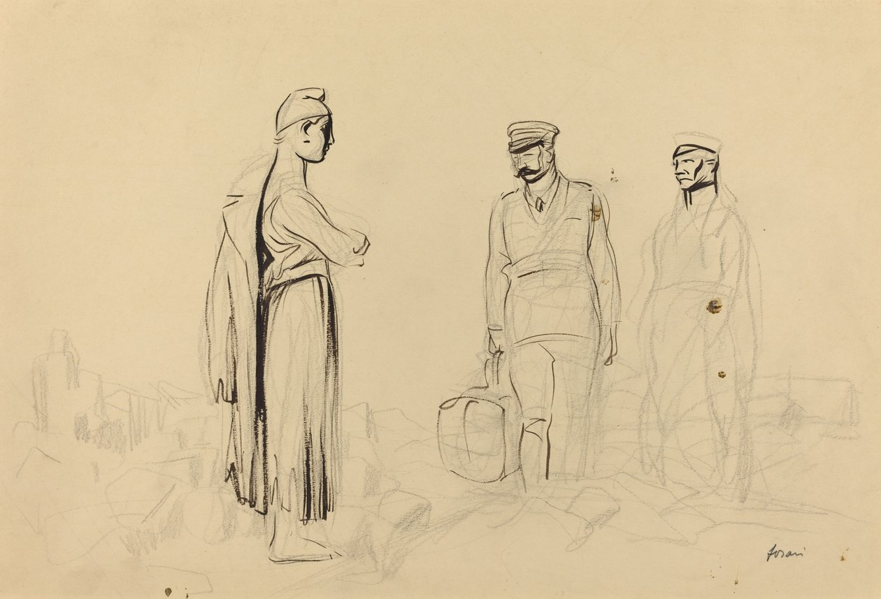 Auf dem Weg zum Frieden von Jean Louis Forain
