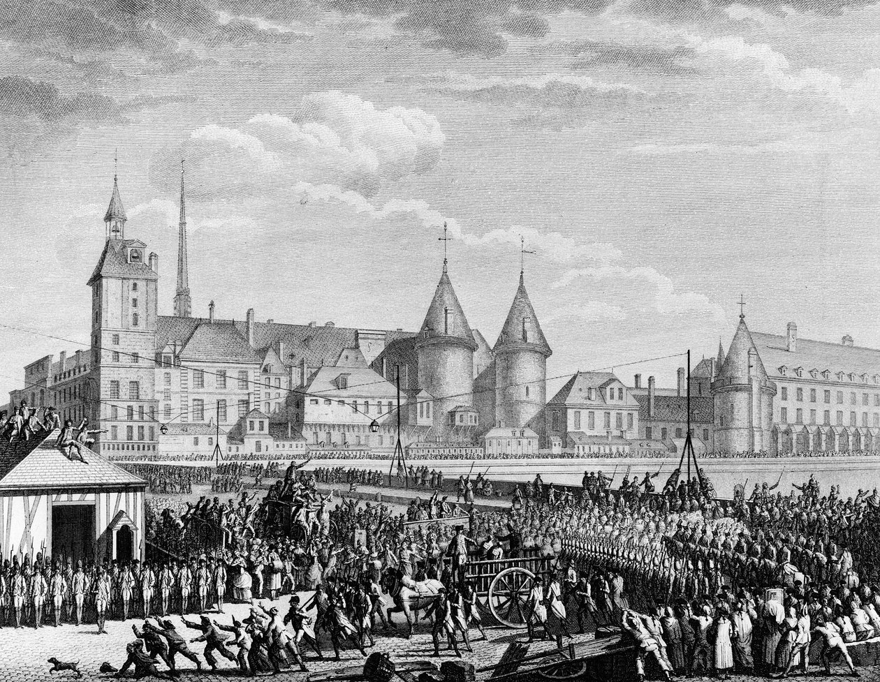 Französische Revolution: Die Brüder Agasse wurden am 8. Februar gefoltert von Jean Louis II (after) Prieur