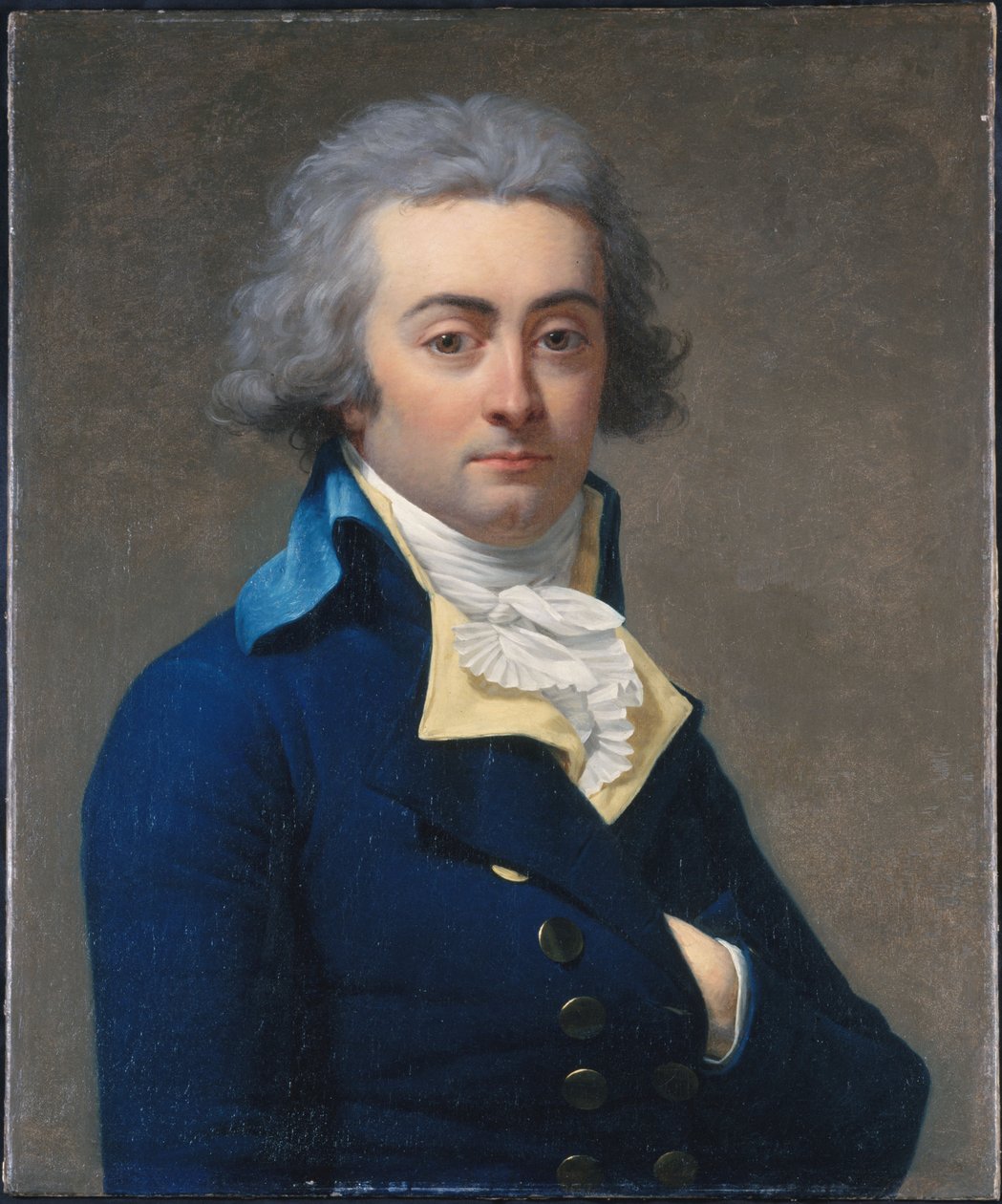 Porträt von Marie-Jean Hérault de Séchelles (1759-1794) von Jean Louis Laneuville