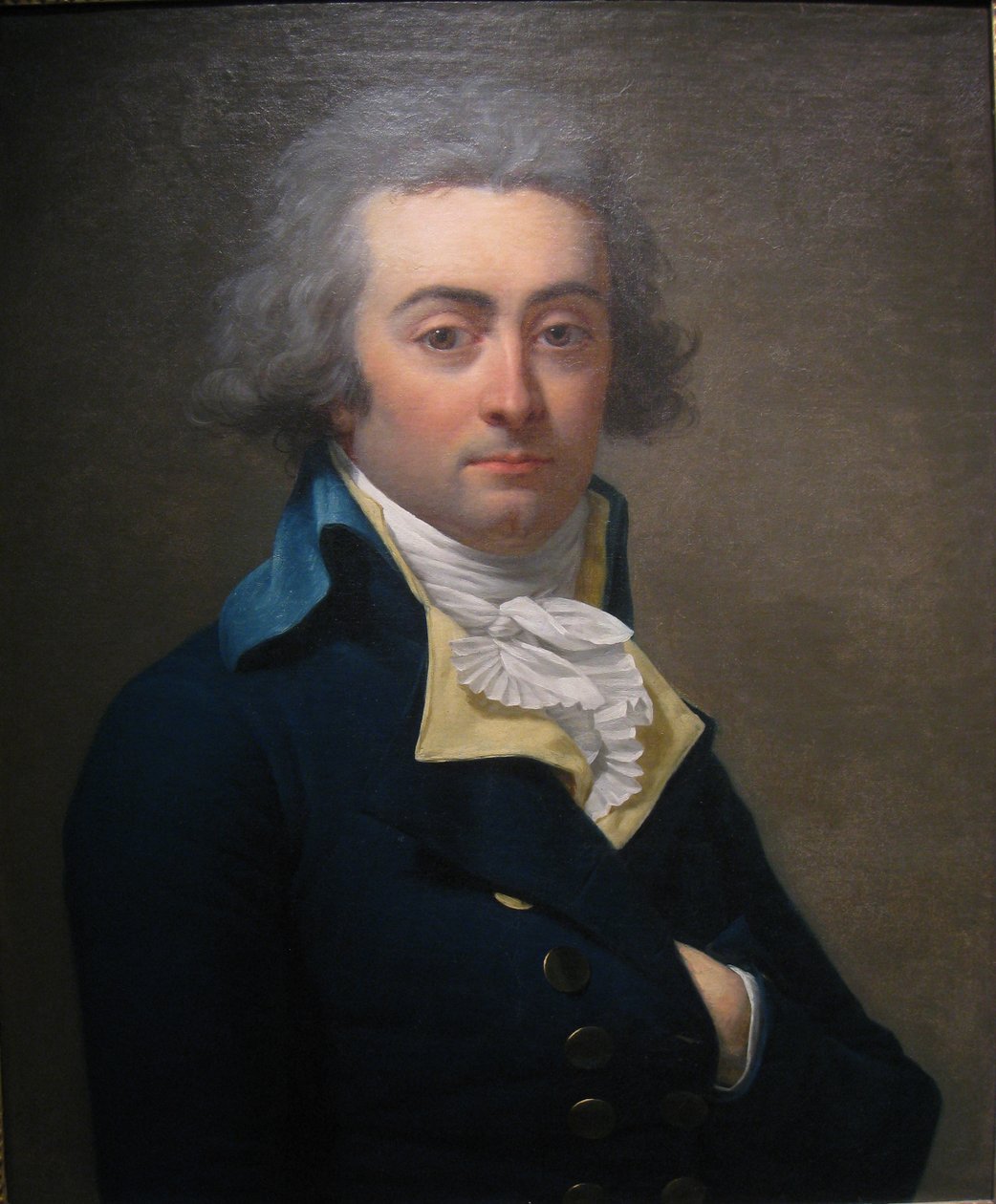 Porträt von Marie-Jean Hérault de Séchelles 1759-1794, zweite Hälfte des 18. Jahrhunderts von Jean Louis Laneuville