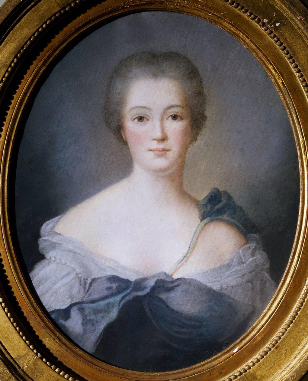 Porträt von Henrietta Maria von Frankreich (Paris) von Jean Marc Nattier