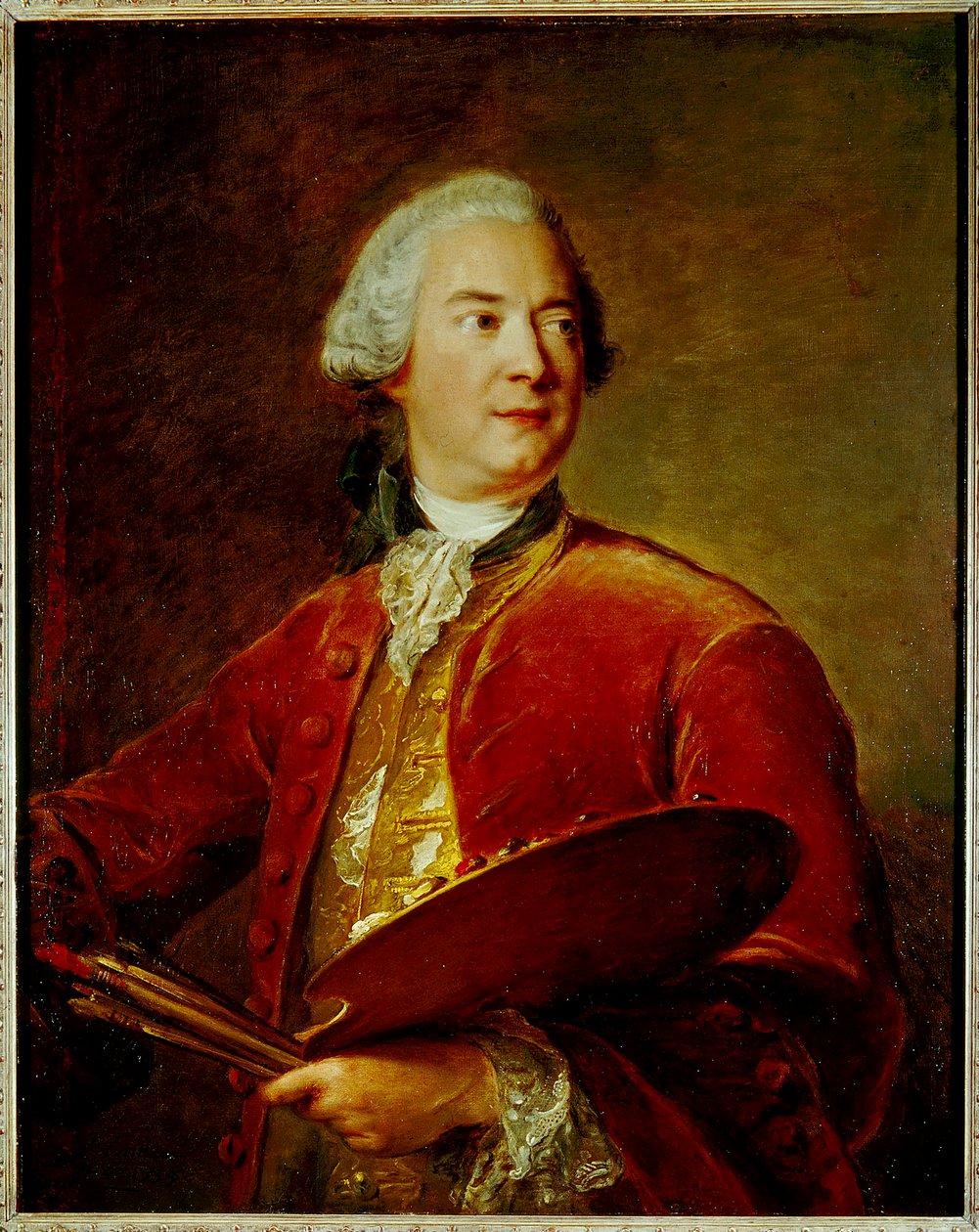 Porträt von Louis Tocqué (1696-1772) (1739) von Jean Marc Nattier