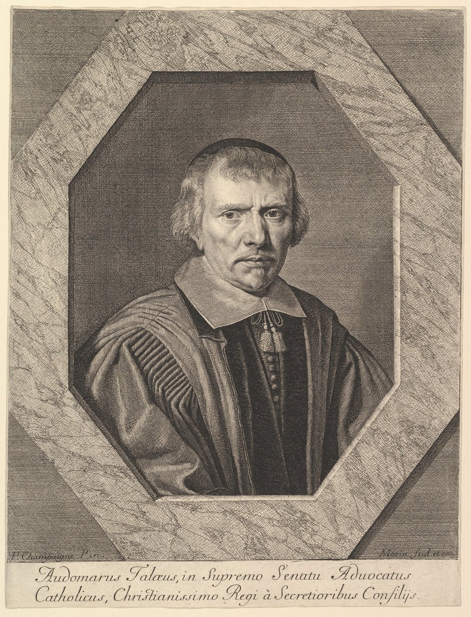 Omer II Talon, Anwalt am Parlament und Berater des Königs von Jean Morin