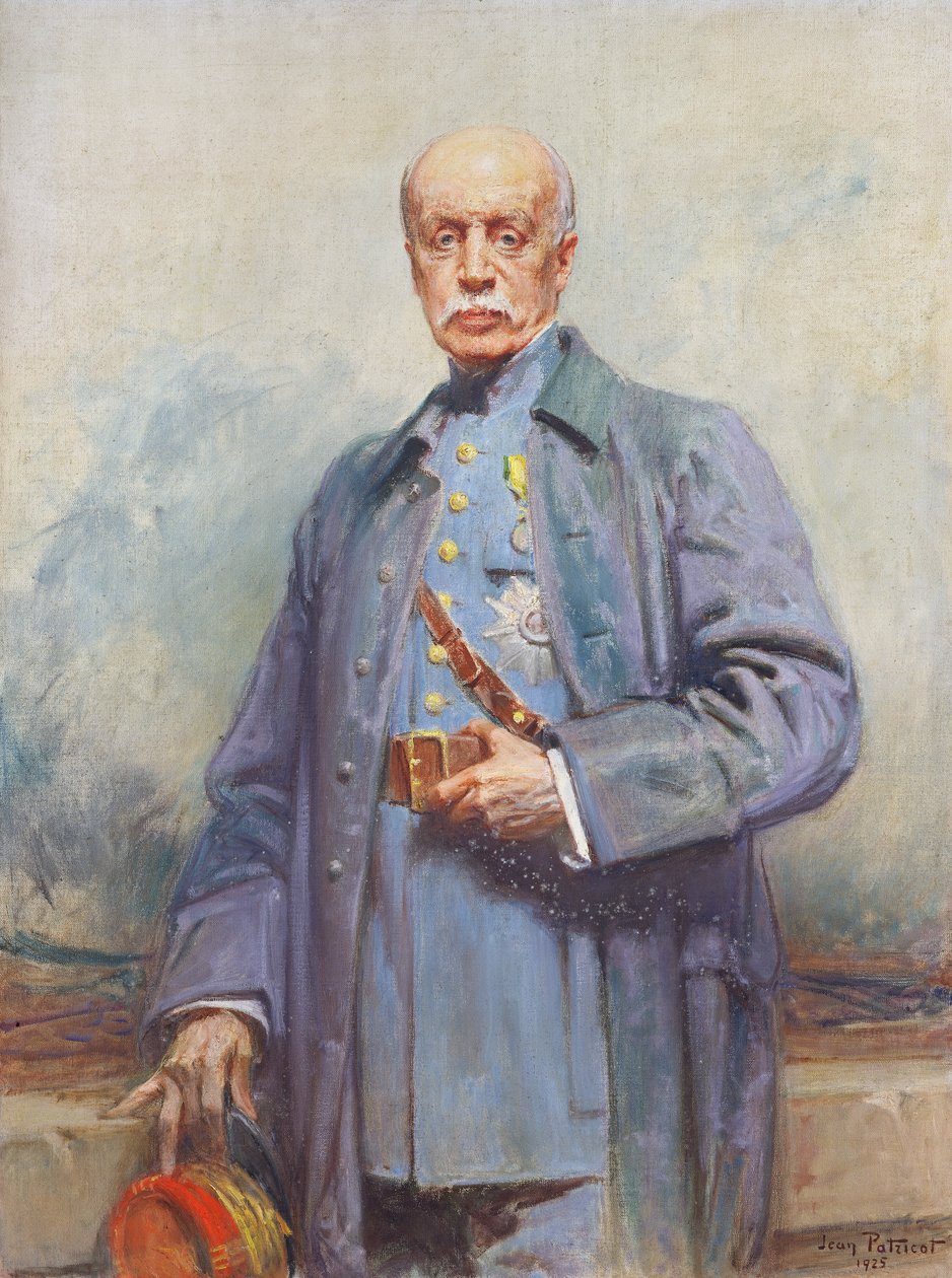 Porträt des französischen Marschalls Fayolle Emilel, 1925 von Jean Patricot