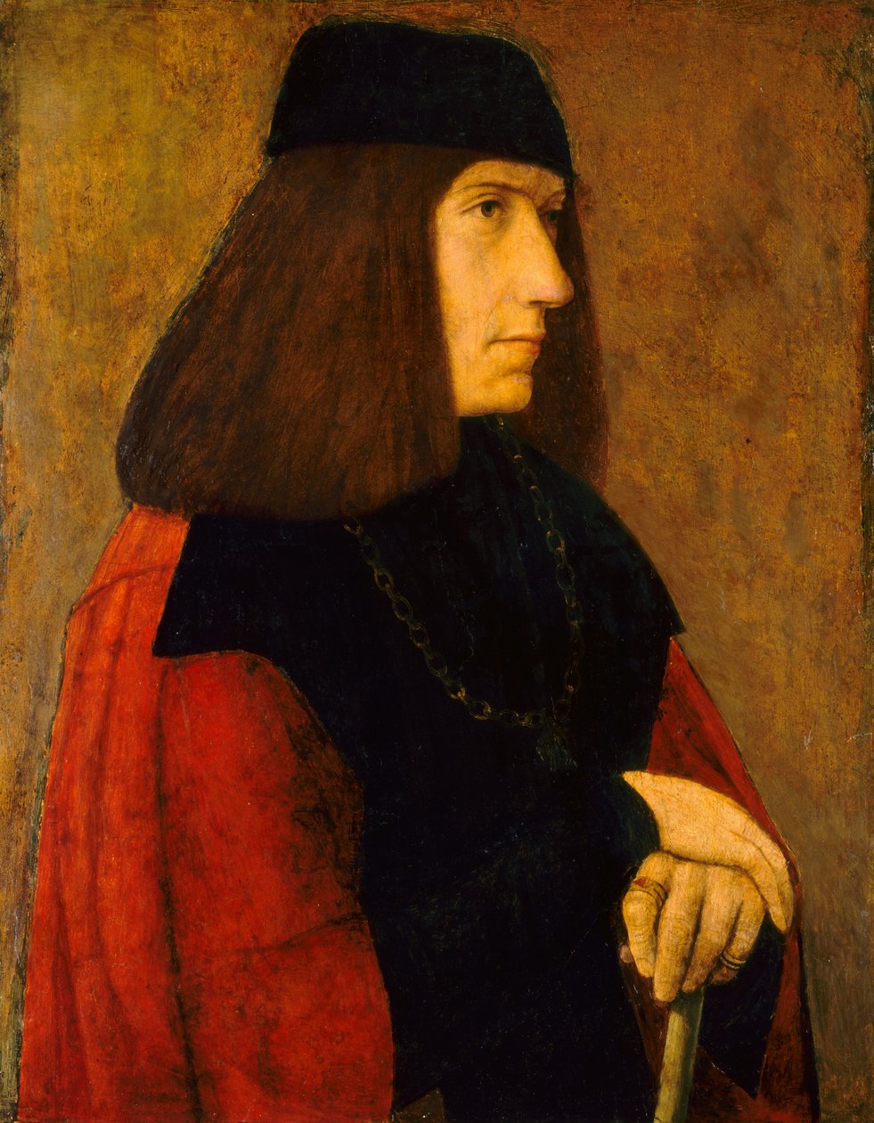 Ein Ritter des Goldenen Vlieses, ca. 1495 von Jean Perreal