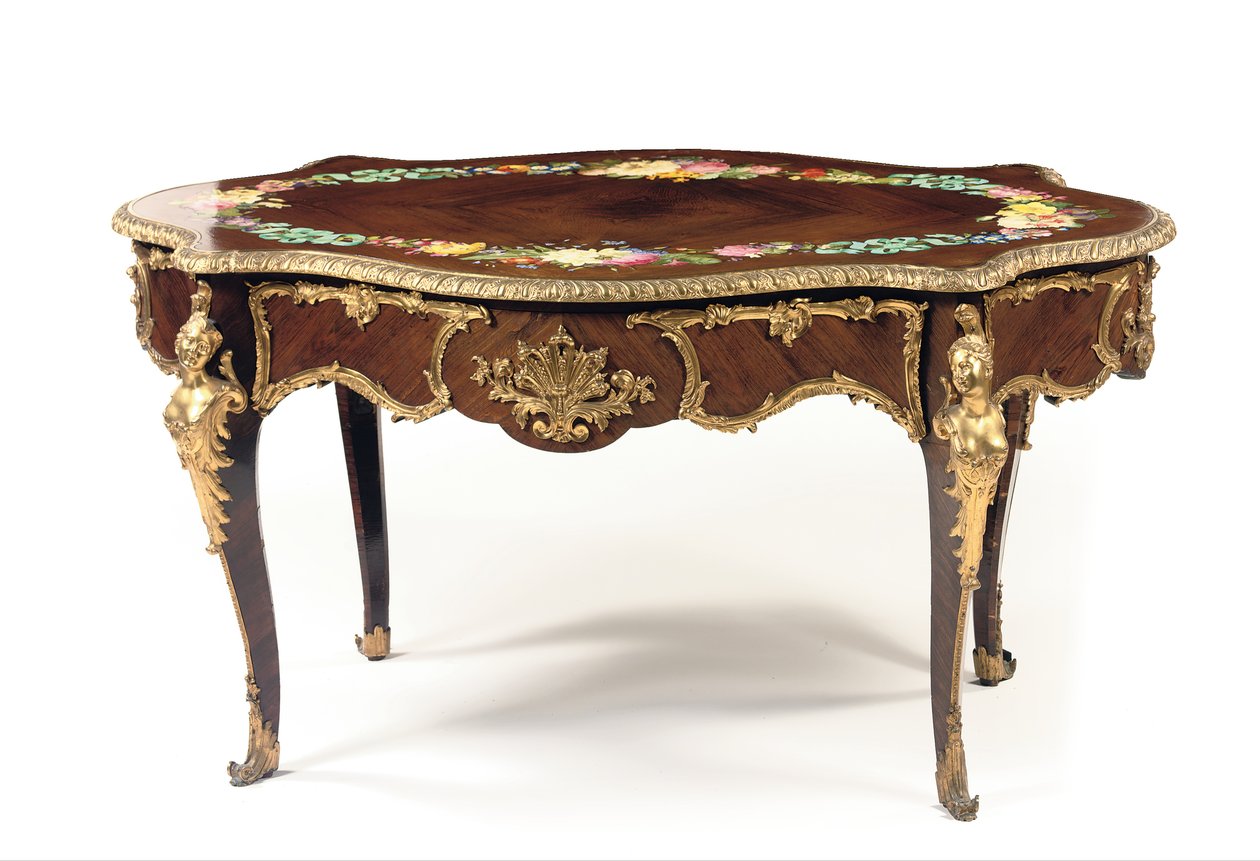 Napoleon III Tisch, ca. 1856 von Jean Pierre Alexandre Tahan
