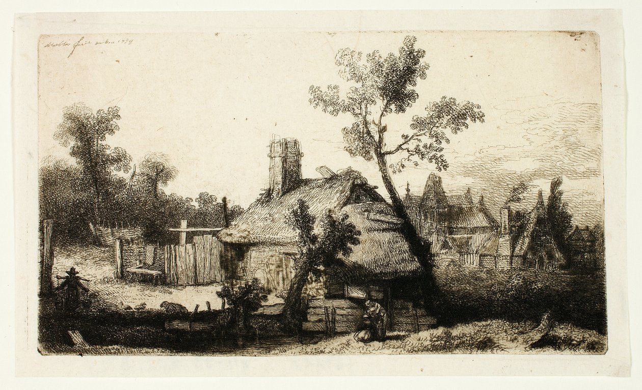 Das Dorf von Jean Pierre Norblin de La Gourdaine