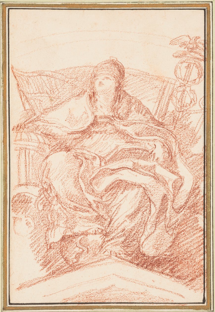 Sitzender Bischof von Jean-Robert Ango