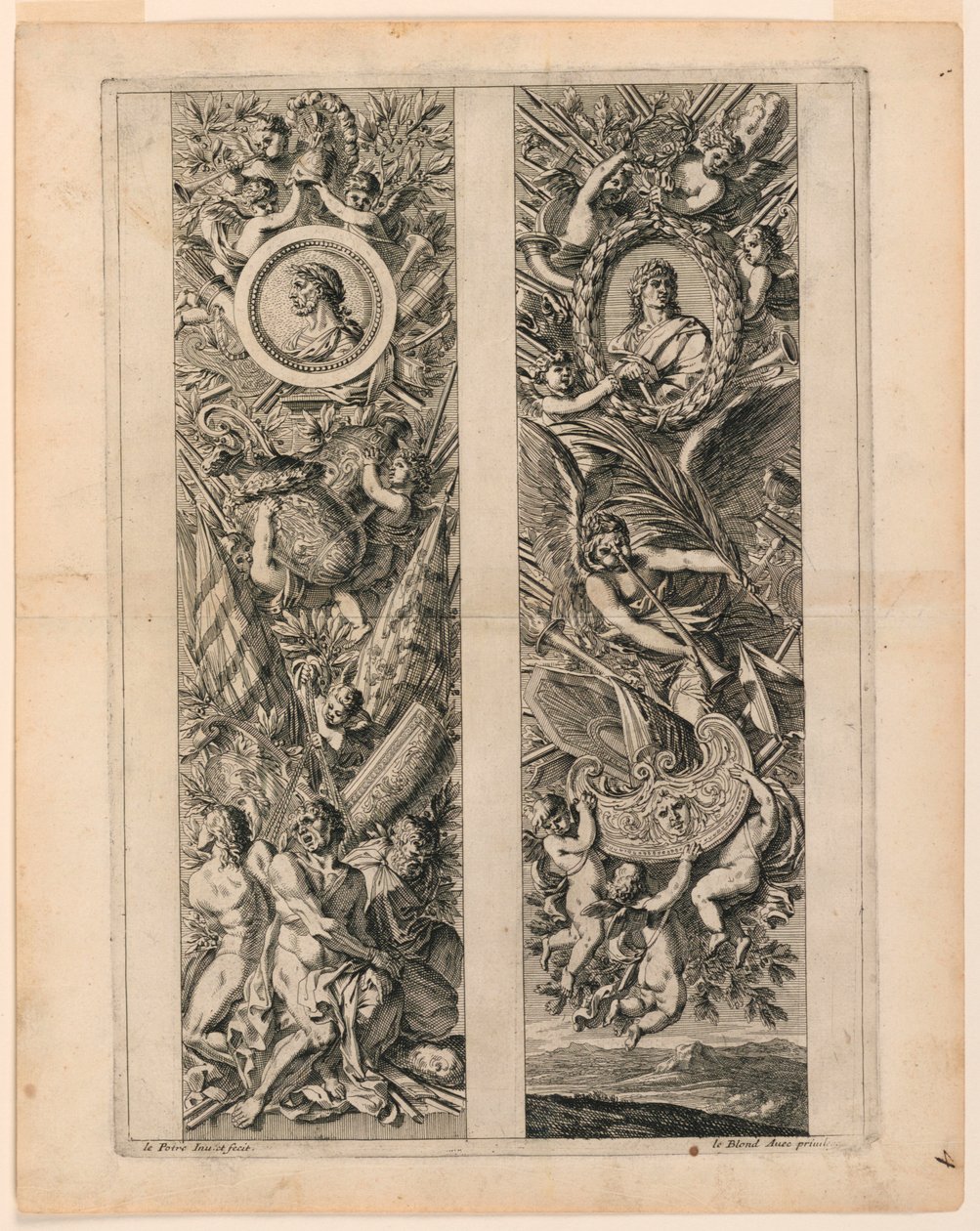 Trophäenset, aus "Trophey a l