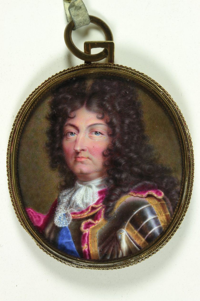 Ludwig XIV., König von Frankreich von Jean the Elder (attr.to) Petitot