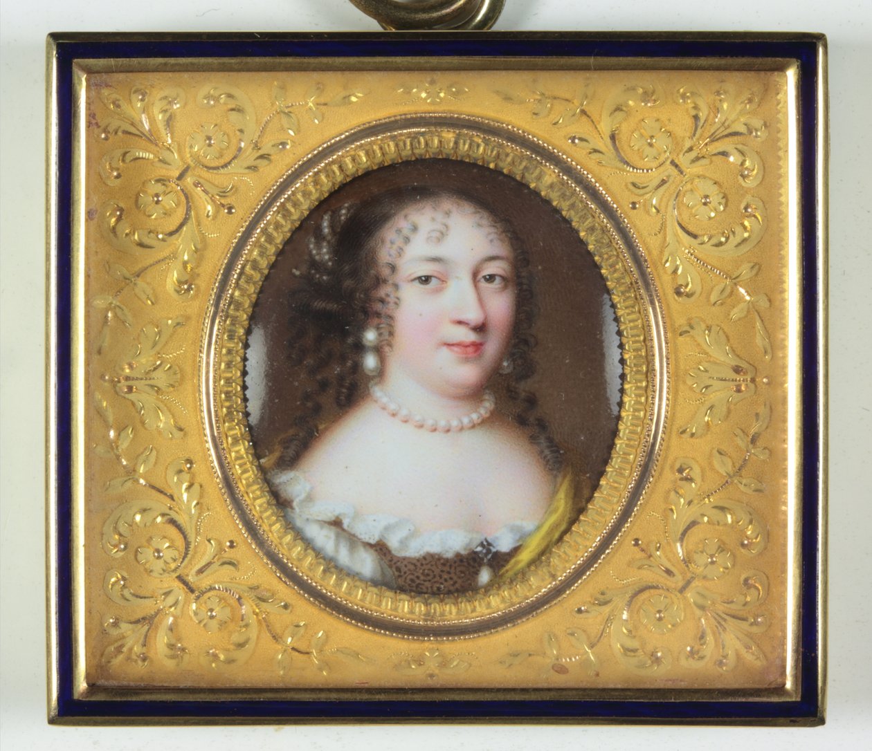 Eine Dame namens Madame de Louvois von Jean the Elder Petitot