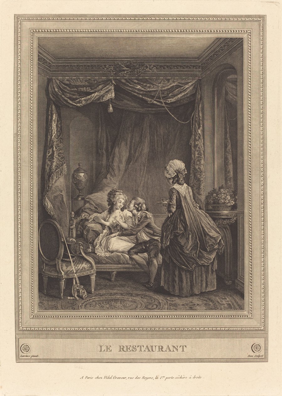 Das Restaurant von Jeanne Deny or Martial Deny after Niclas Lafrensen II