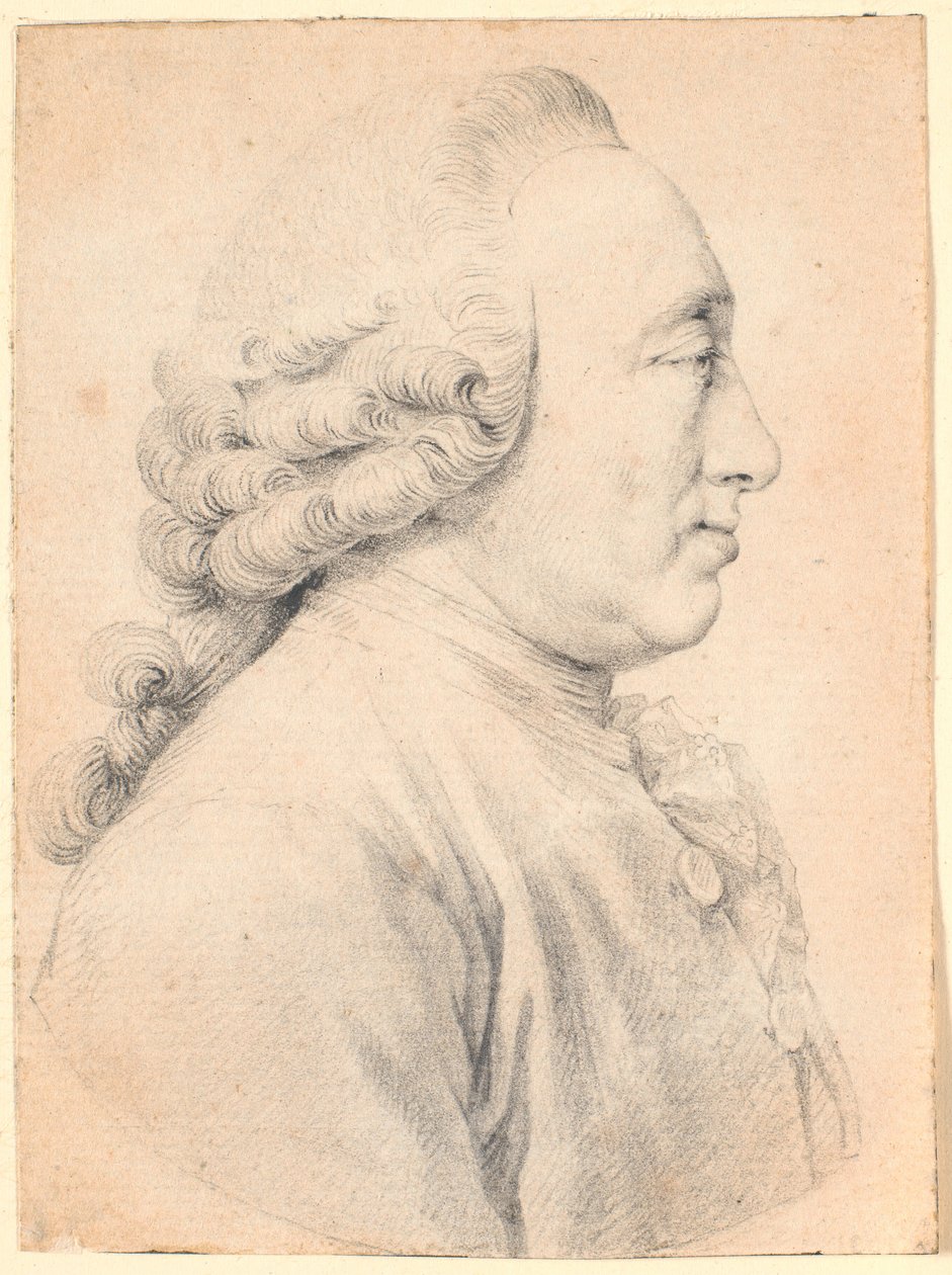 Porträt des Schweizer Naturwissenschaftlers und Philosophen Charles Bonnet (1720-93) von Jens Juel