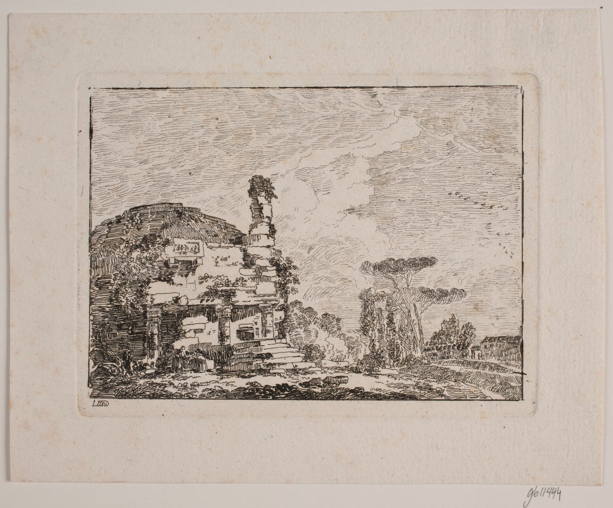 Antike Ruinen von Jens Petersen Lund