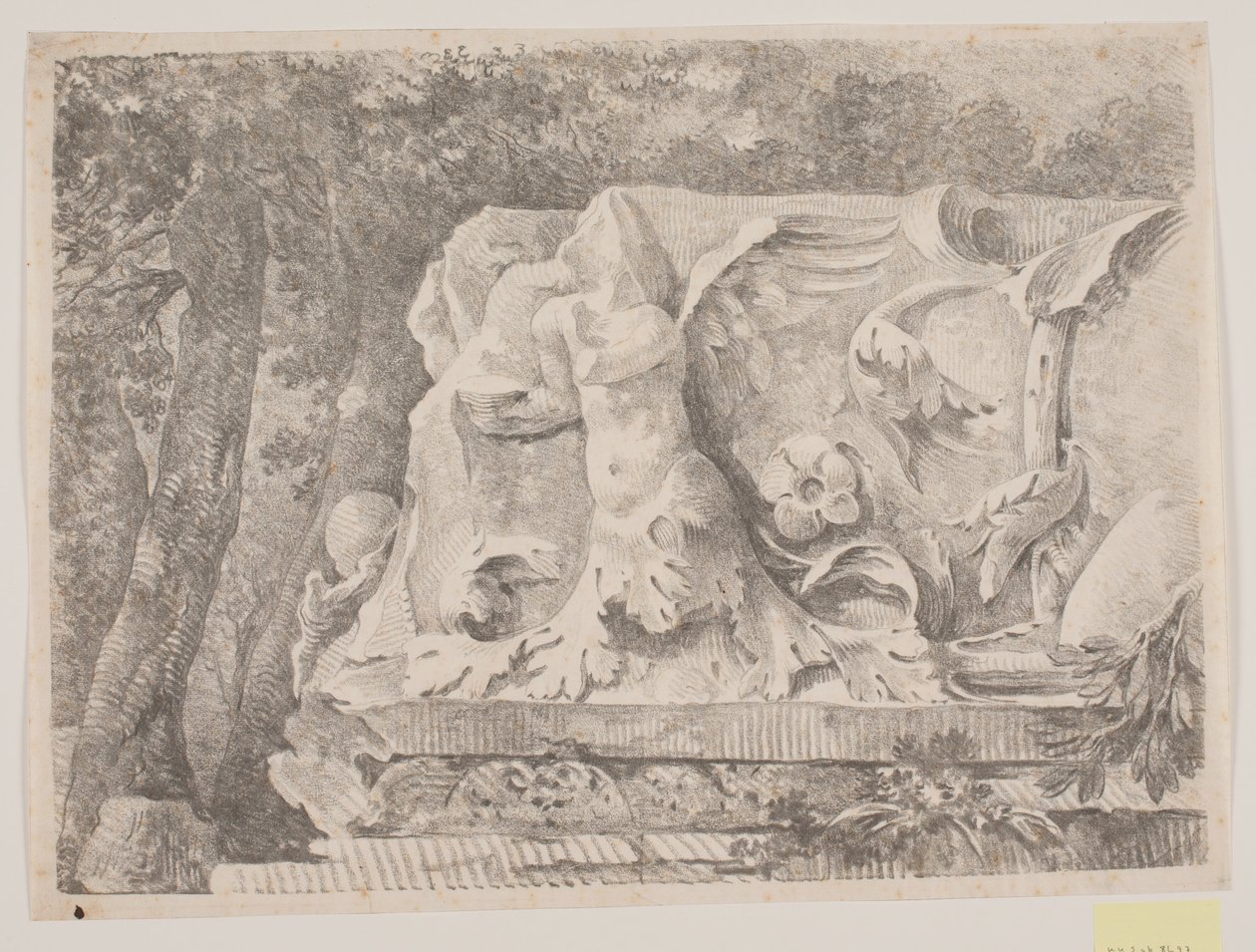 Skulpturfragment von Jens Petersen Lund