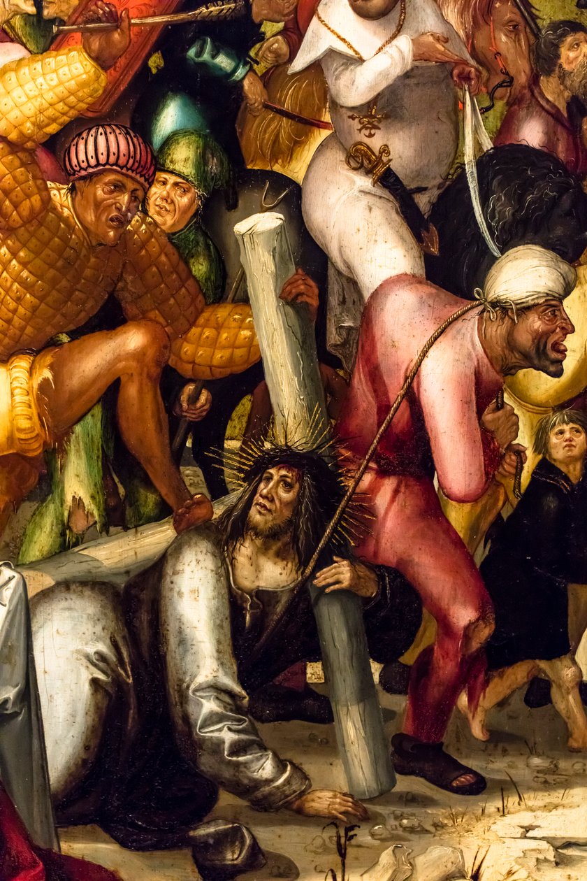 Kreuztragung, um 1515 von Jerg Ratgeb