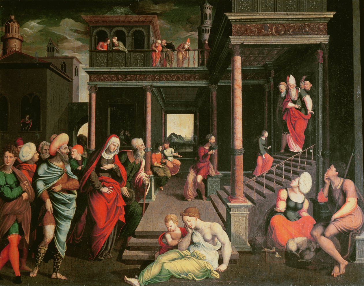 Die Darstellung im Tempel von Jeronimo Cosida y Ballejo