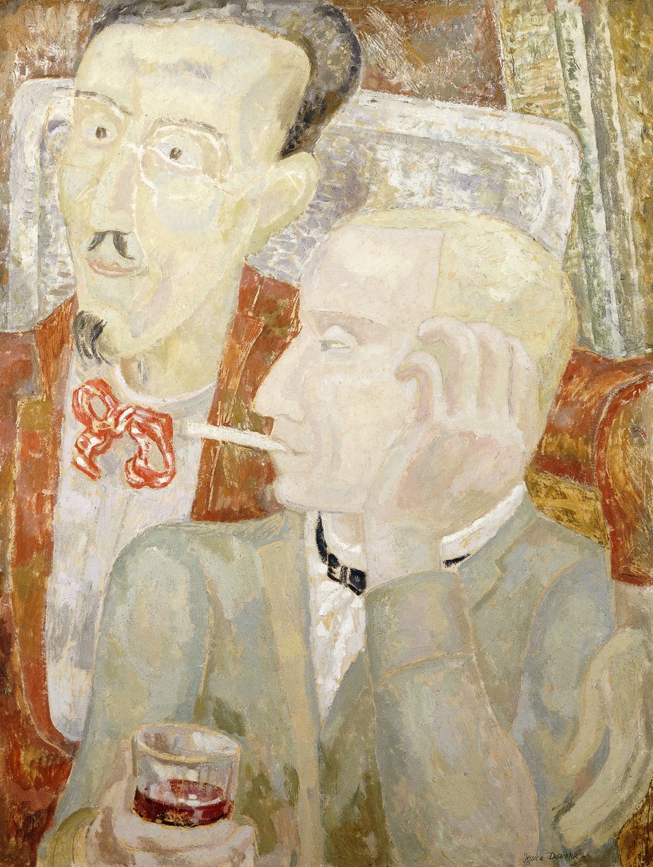 Gespräch in Cagnes, ca. 1931 von Jessica Stewart Dismorr