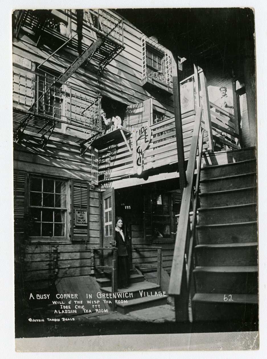 Eine belebte Ecke in Greenwich Village, Will o