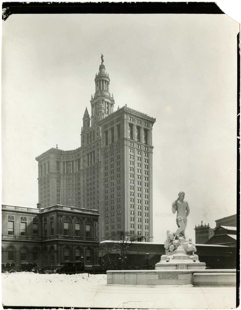 Rathaus & Kommunalgebäude NY, New York, USA, ca. 1914-25 von Jessie Tarbox Beals