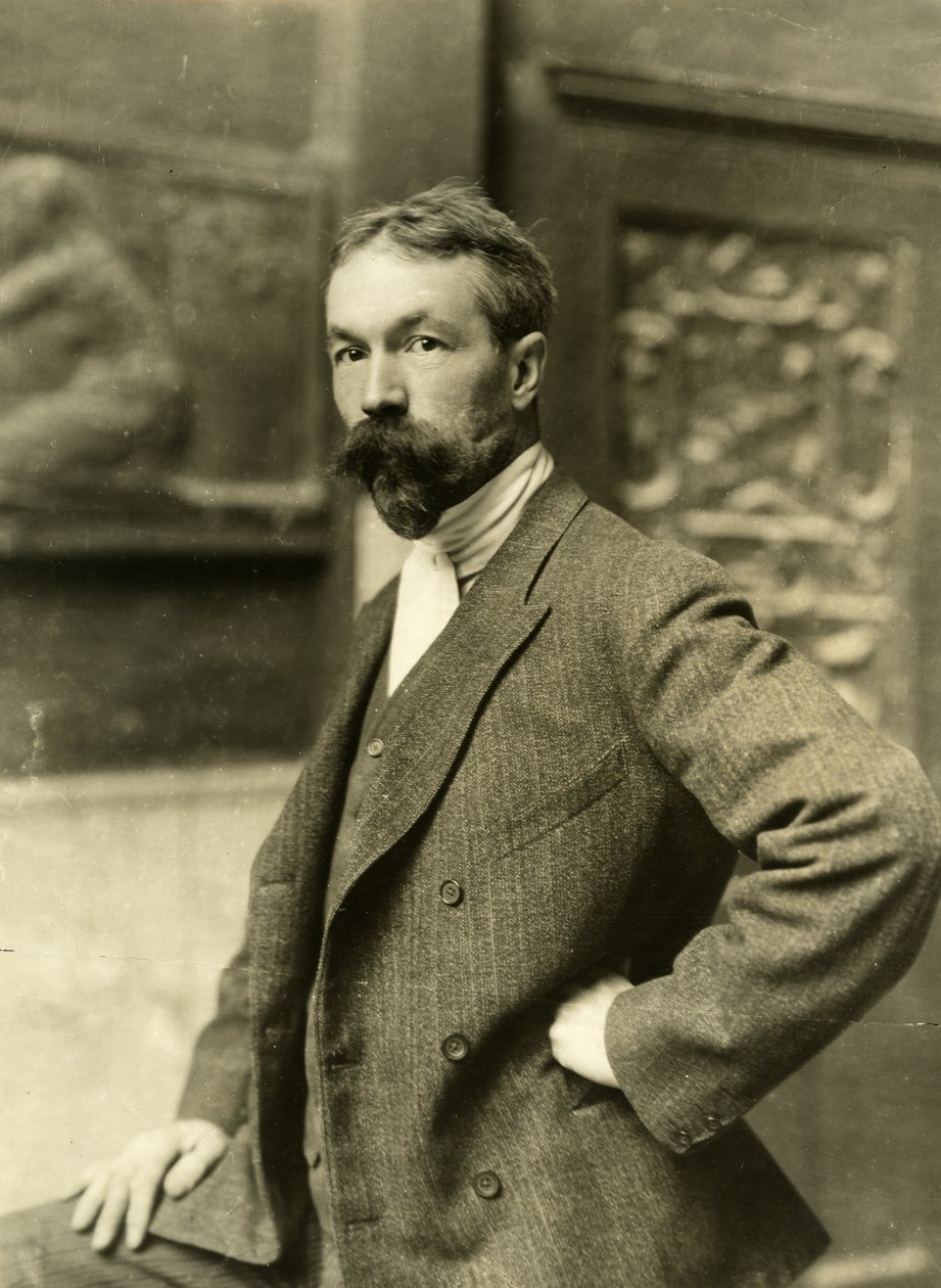 Karl Bitter, Künstler, 1906 von Jessie Tarbox Beals