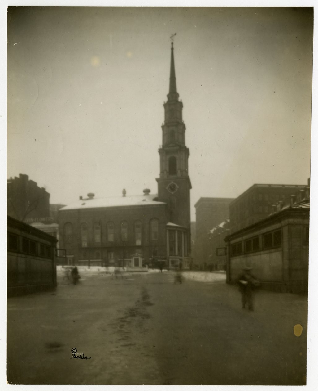 Park St Church, Boston, Mass, USA, ca. 1902-10 von Jessie Tarbox Beals