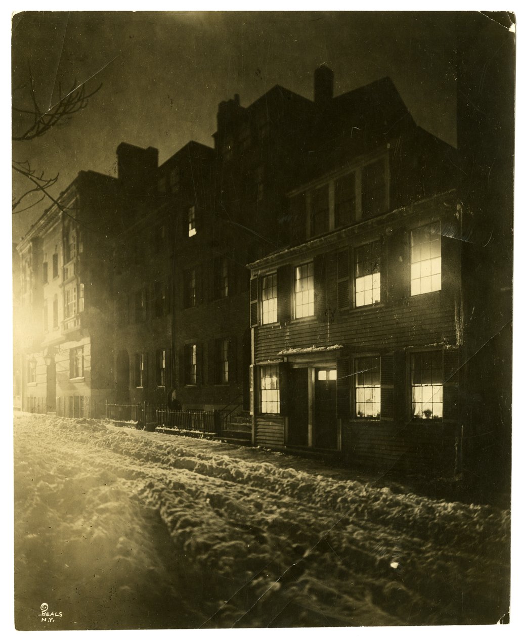 Pinckney Street, Boston, Mass, USA, ca. 1902-10 von Jessie Tarbox Beals