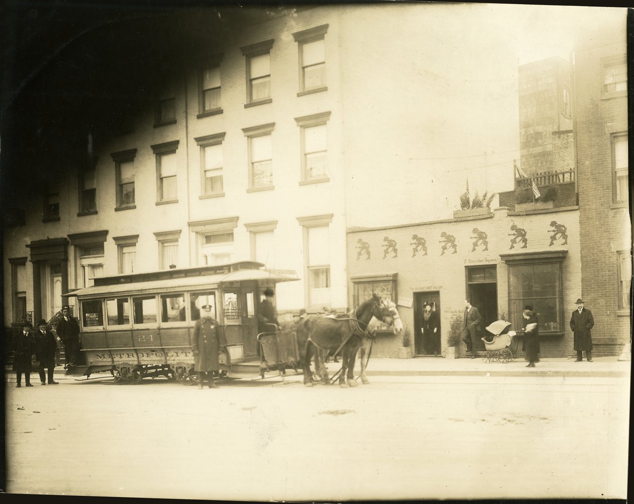 Sheridan Square, New York, USA, ca. 1905-40 von Jessie Tarbox Beals