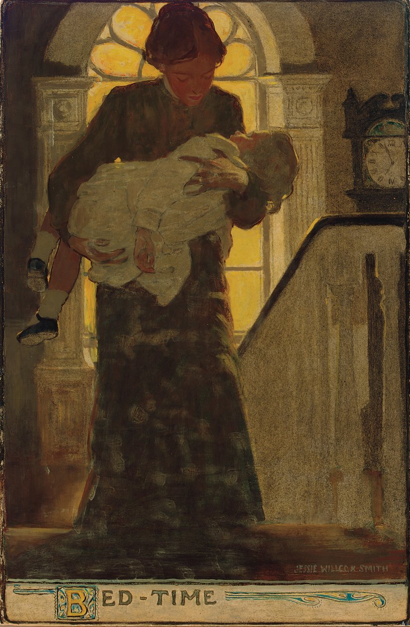 Schlafenszeit, ca. 1902 von Jessie Willcox Smith