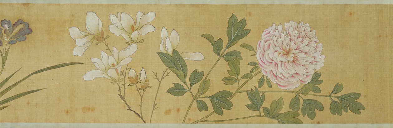 Hundert Blumen, frühes 17. Jahrhundert (Detail) von Jiayan Chen