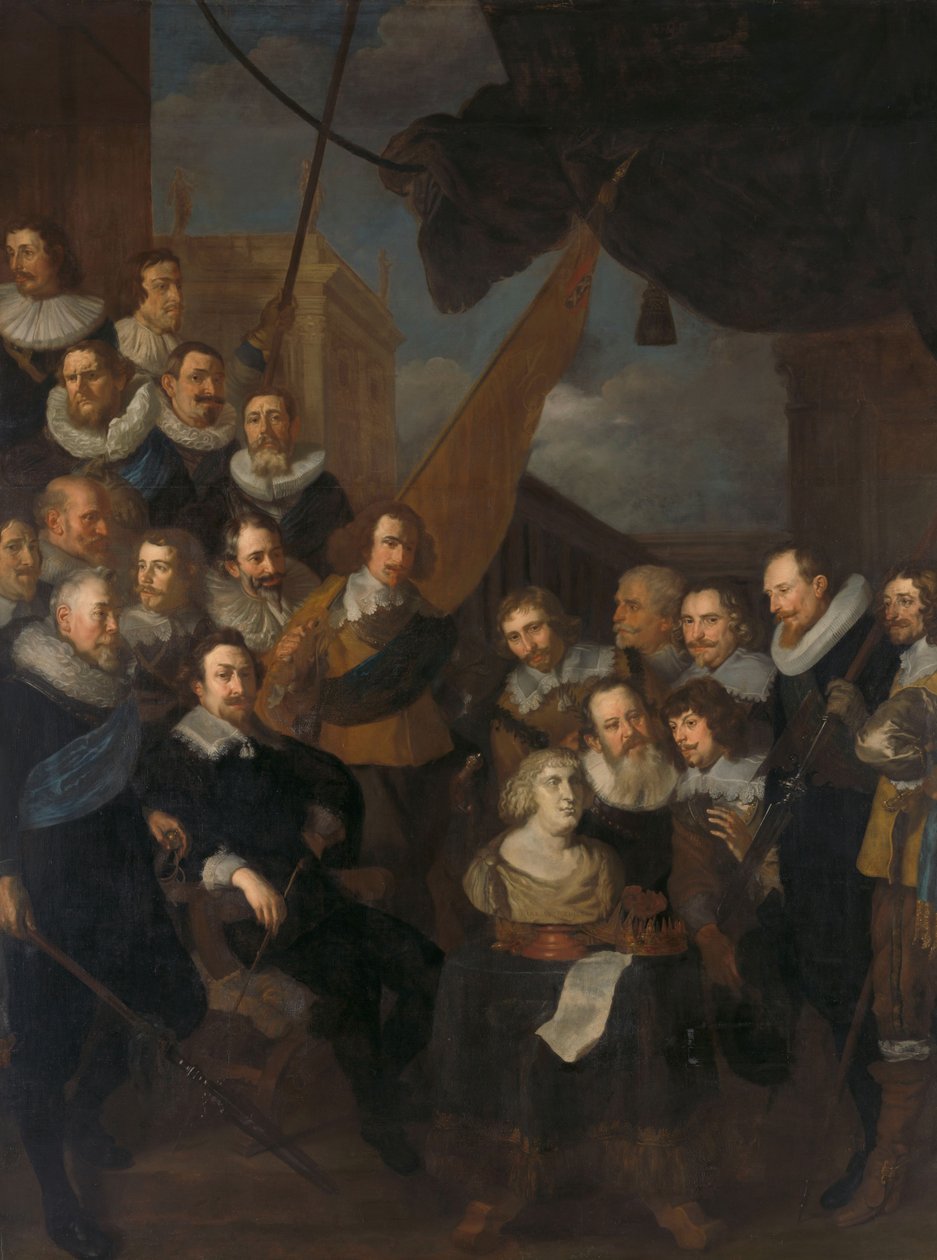 Offiziere und andere Bürgerwehrmänner des XIX. Bezirks von Amsterdam von Joachim von Sandrart