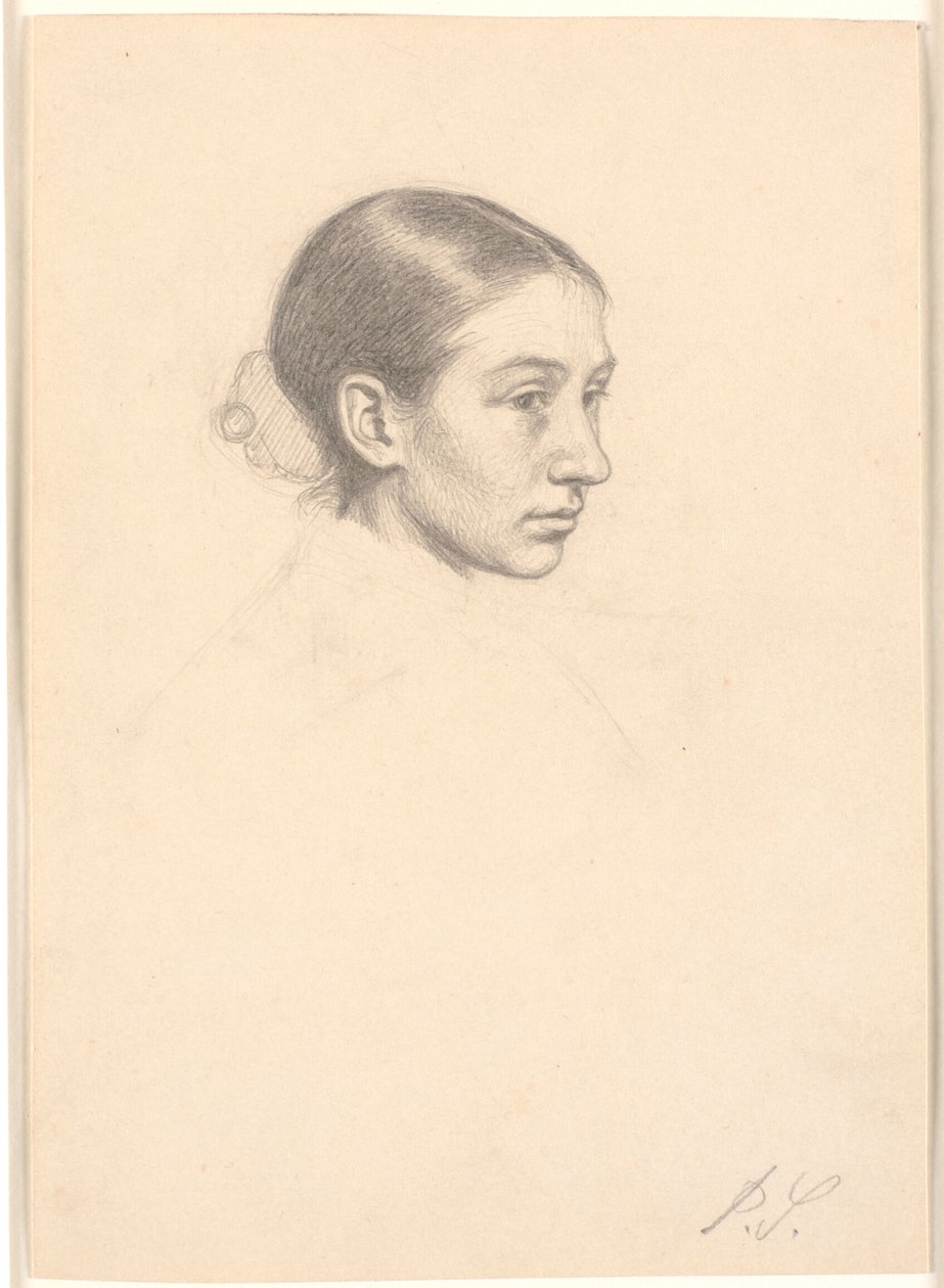 Porträt von Suzette Kathrine Skovgaard (verheiratet Holten) von Joakim Frederik Skovgaard