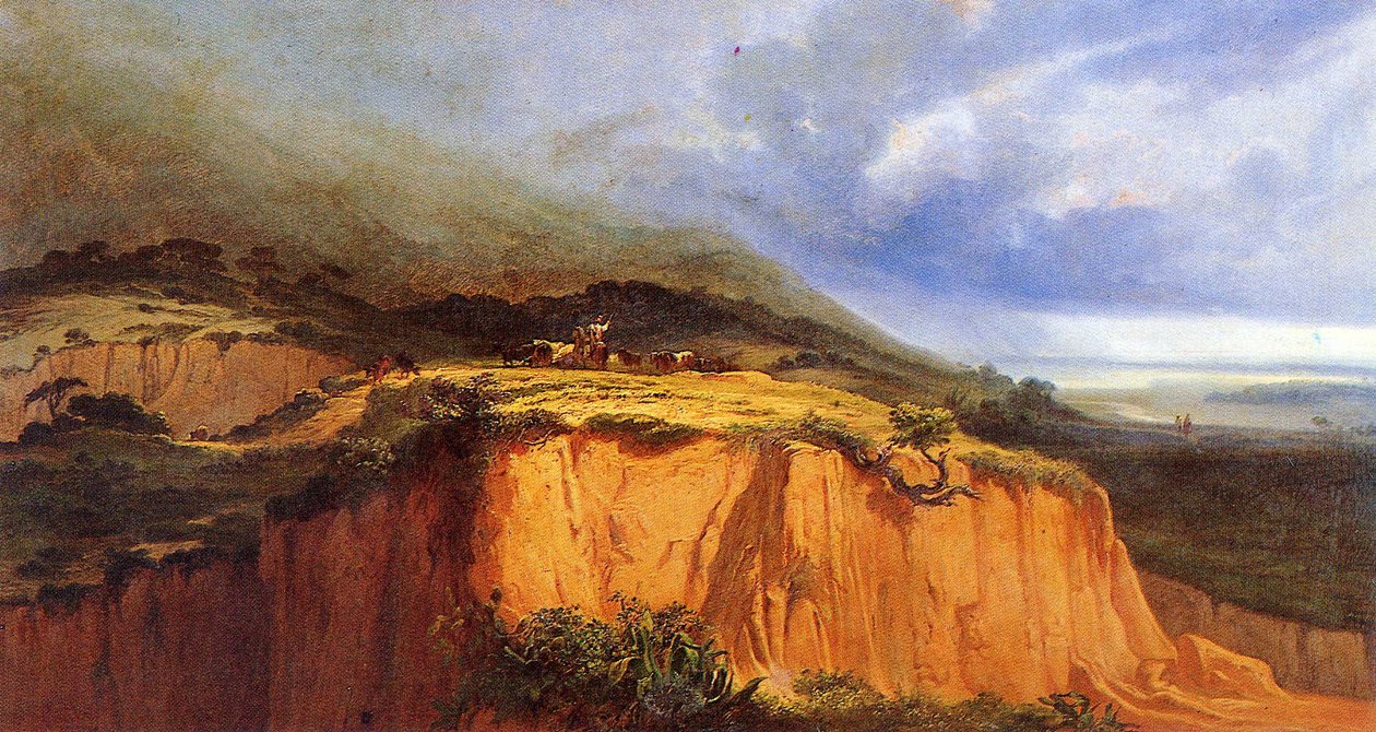 Landschaftsmalerei Naturalismus von Joao Cristino da Silva