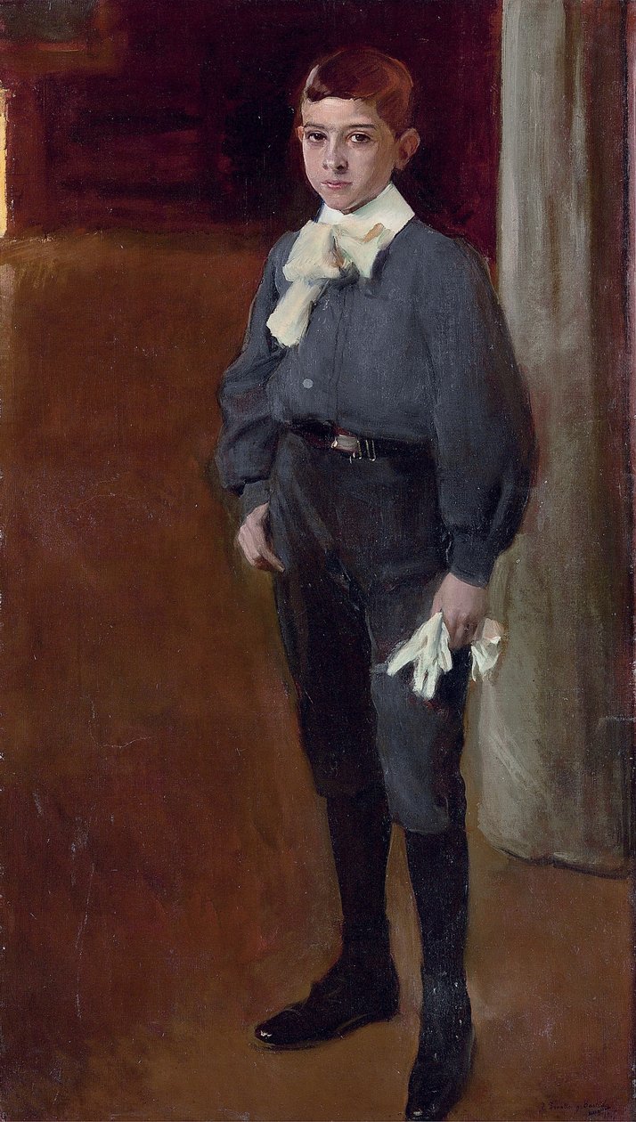 Porträt des Kindes José Maria Suárez von Joaquín Sorolla