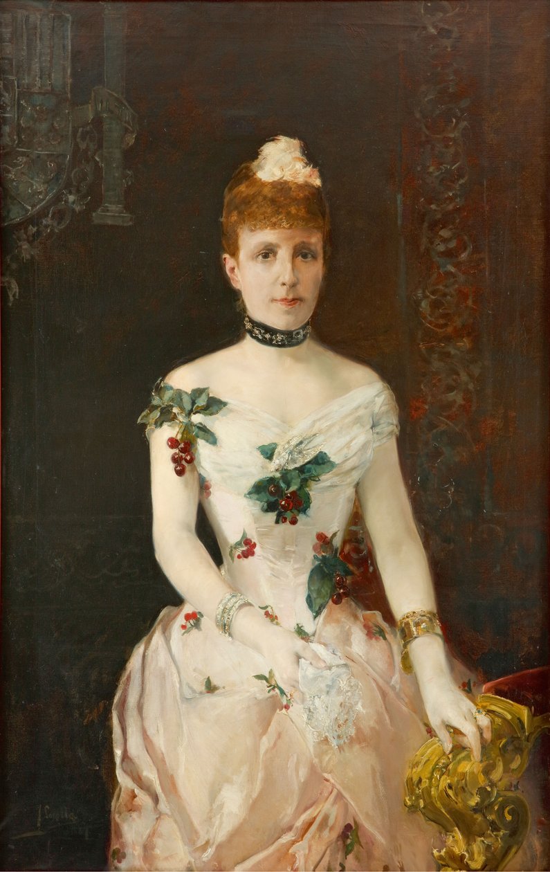 Maria Christina von Österreich 1858-1929, Königin von Spanien, 1888 von Joaquín Sorolla
