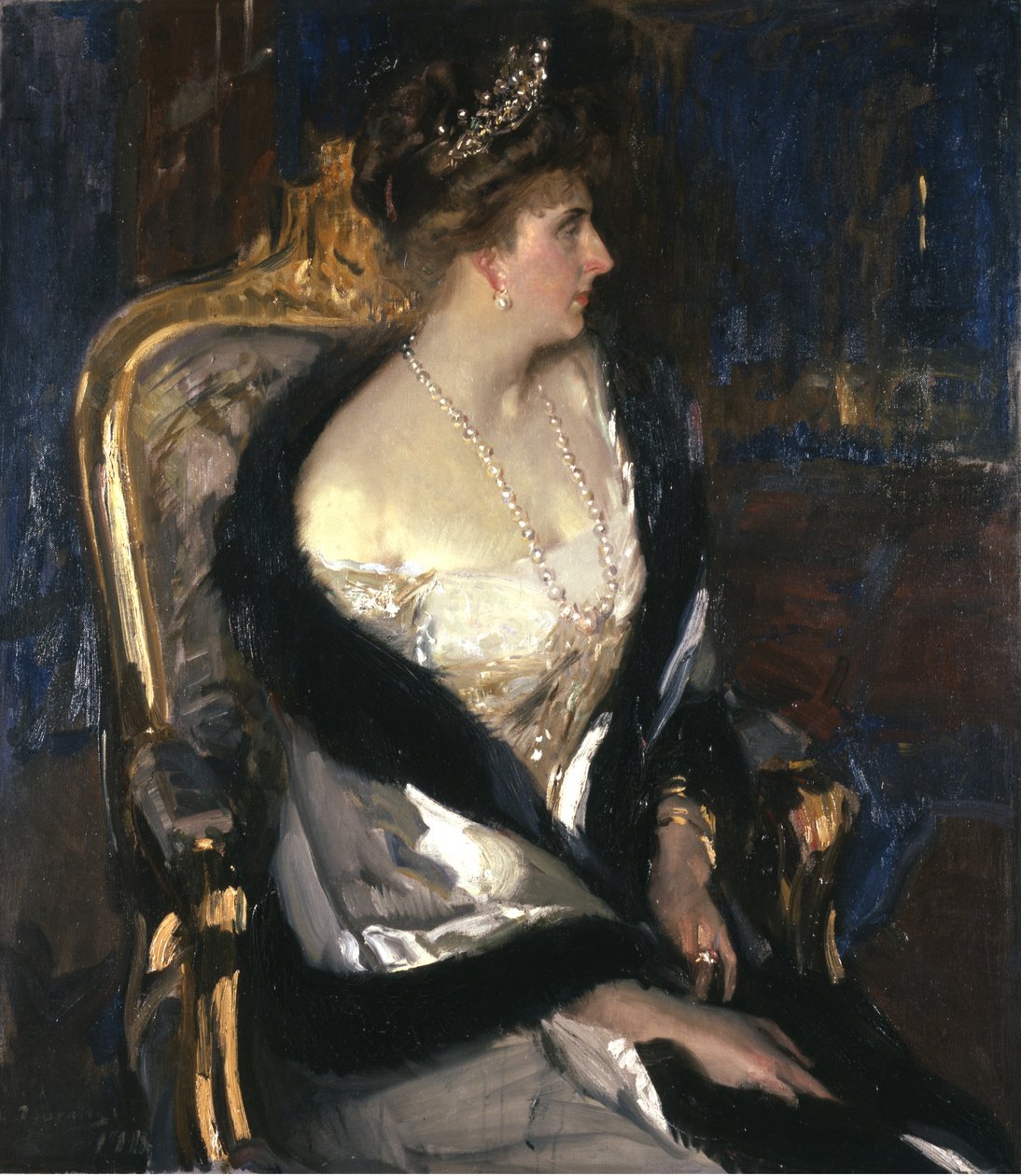 Königin Victoria Eugenie von Spanien 1887-1969, 1911 von Joaquín Sorolla