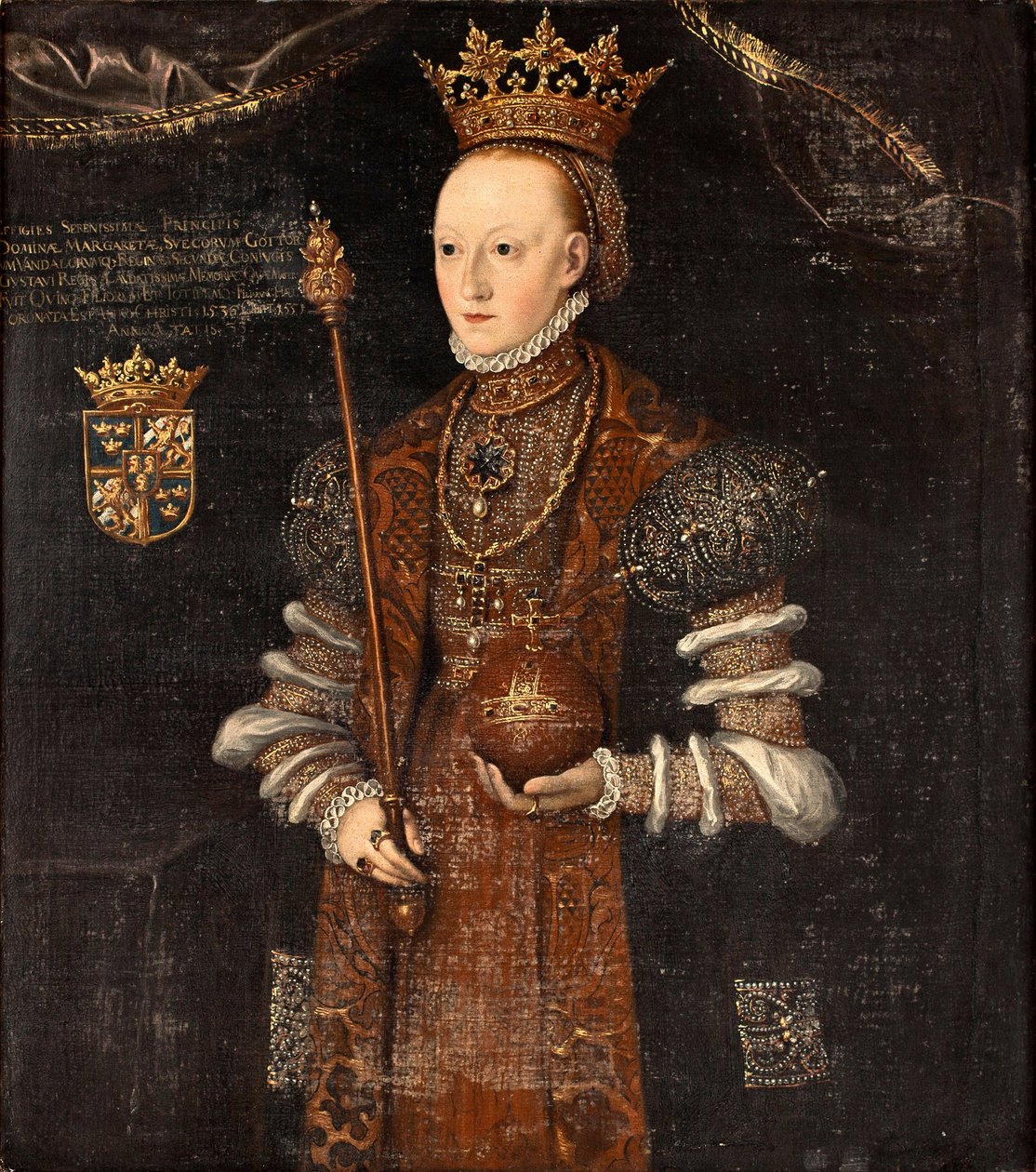 Königin Margareta Leijonhufvud von Schweden von Johan Baptista van Uther