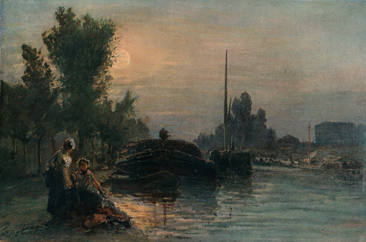 Mondlicht von Johan-Barthold Jongkind