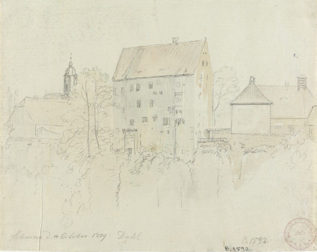 Aus Lohmen von Johan Christian Dahl