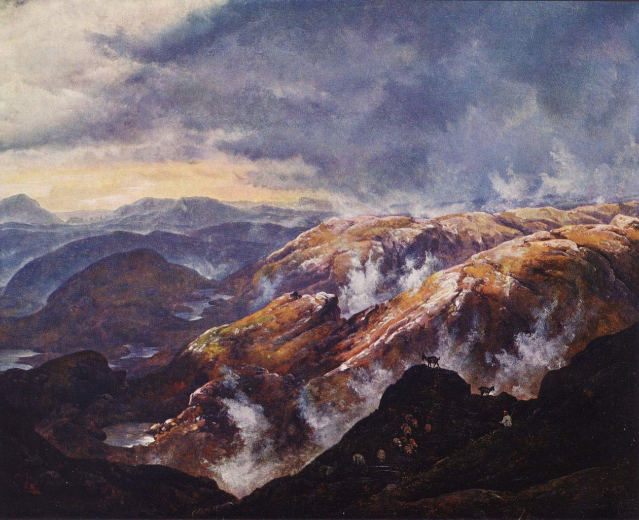Blick von Lyshornet von Johan Christian Dahl