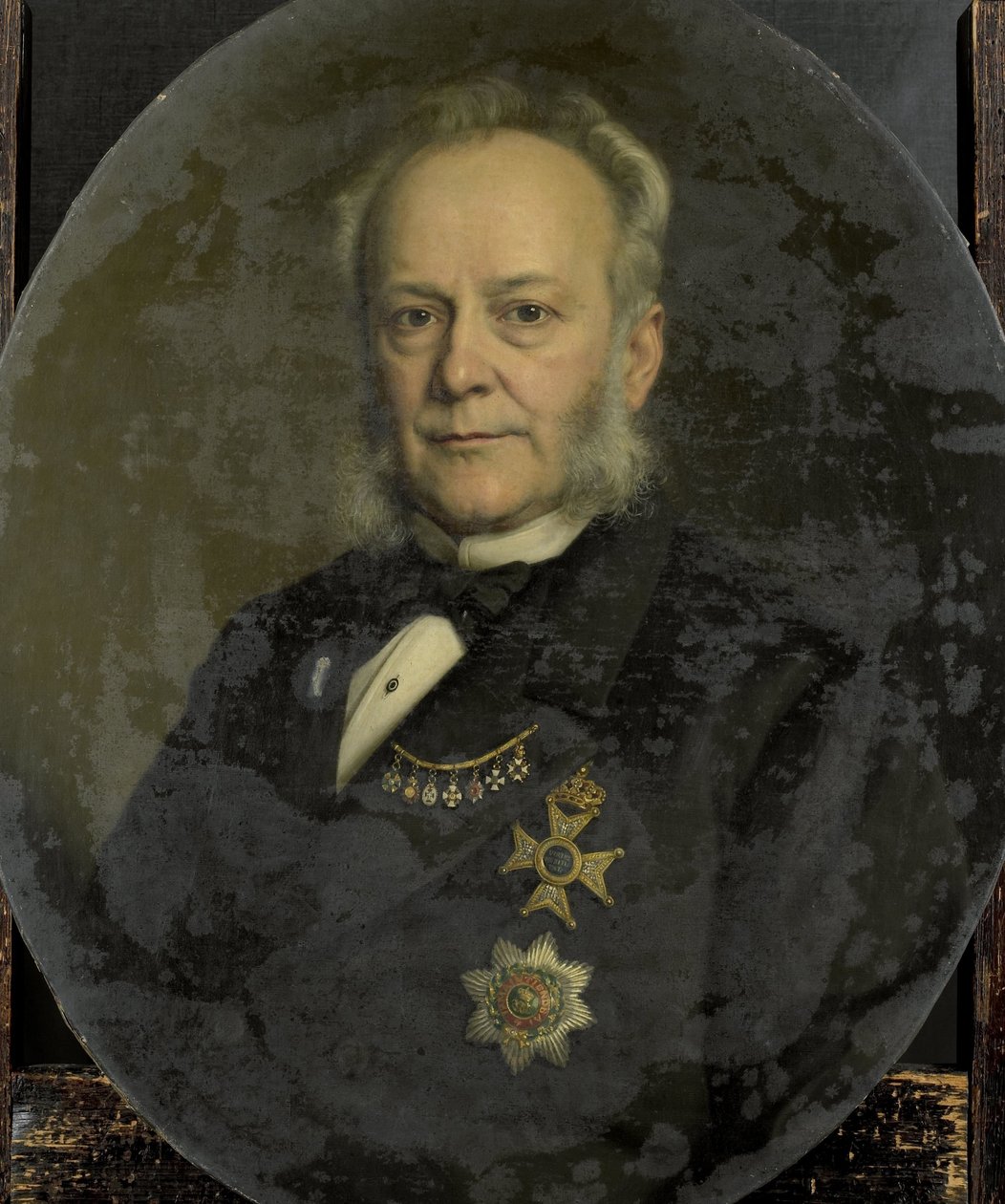 Pieter Mijer (1812-81). Generalgouverneur von Niederländisch-Ostindien von Johan Heinrich Neuman (signed by artist)