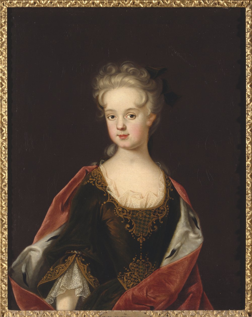 Marie Leszczynska, Königin von Frankreich (1703-1768) (Porträt) von Johan Starbus