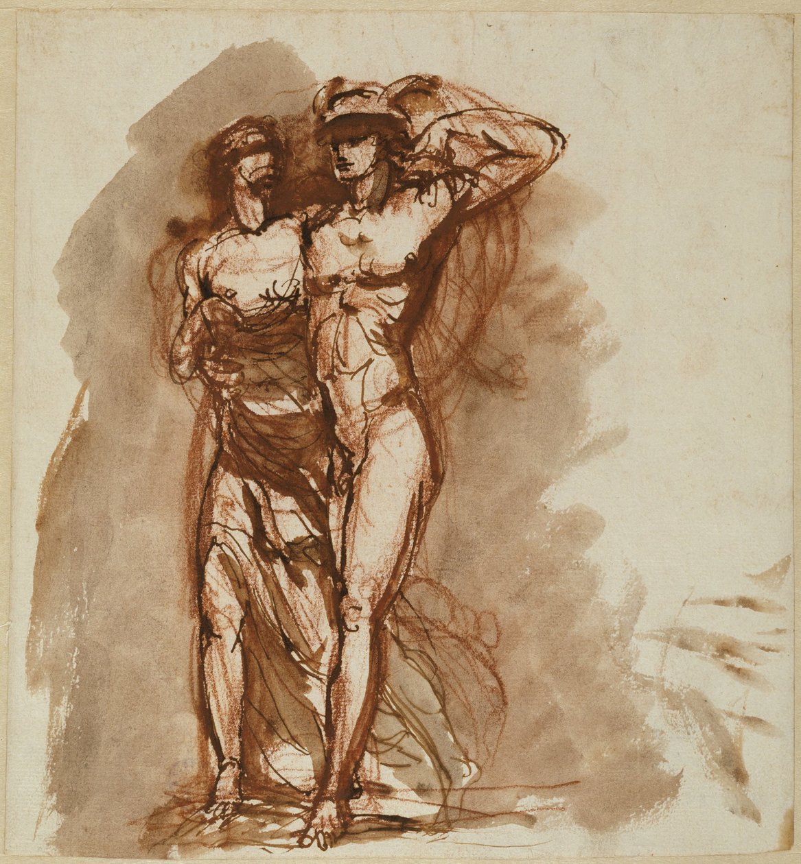Merkur und Psyche, II von Johan Tobias Sergel