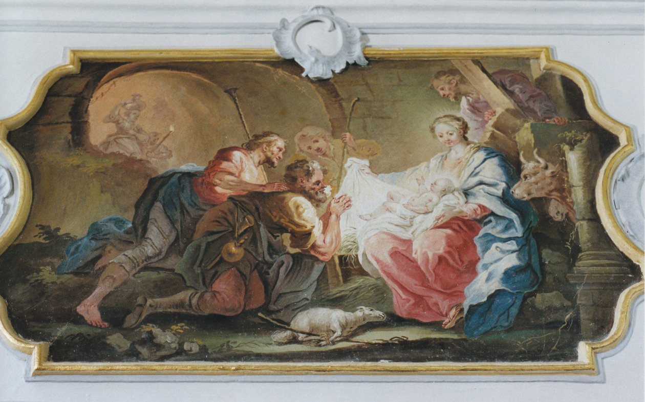Anbetung der Hirten von Johann Baptist Enderle
