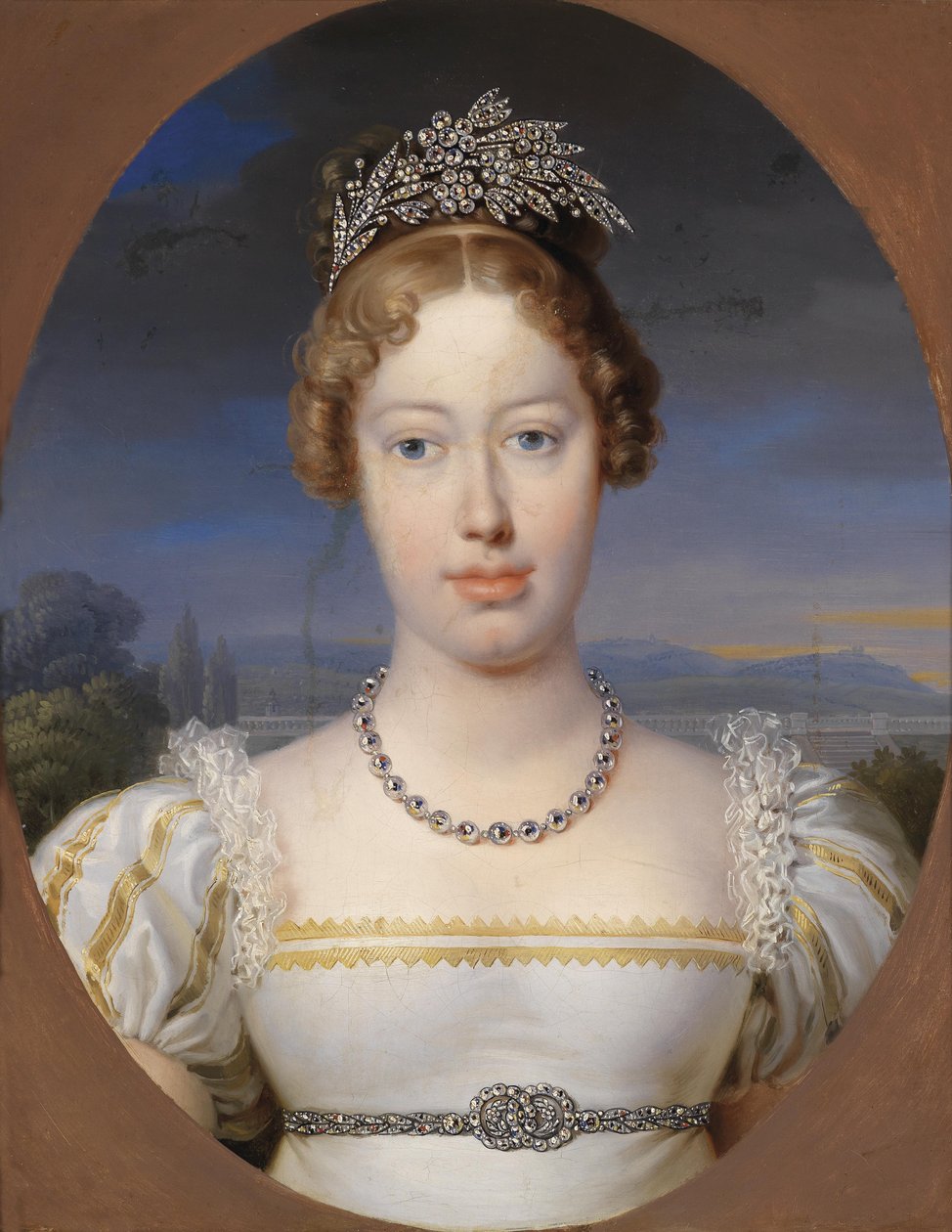 Bildnis einer Carolina Ferdinanda von Österreich von Johann Peter Krafft