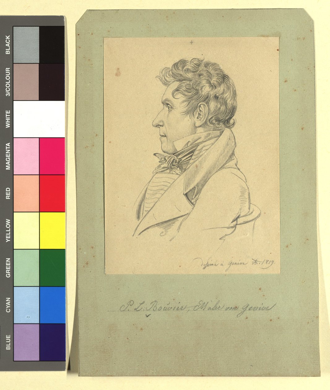 Pierre Louis Bouvier (1766-1836), Bildnismaler von Johann Adam Klein