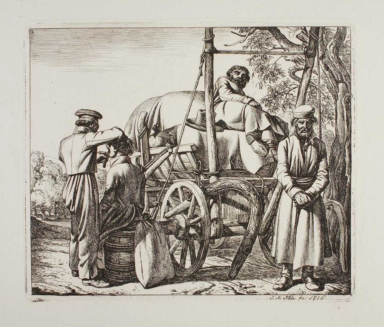 Russisches Militär von Johann Adam Klein
