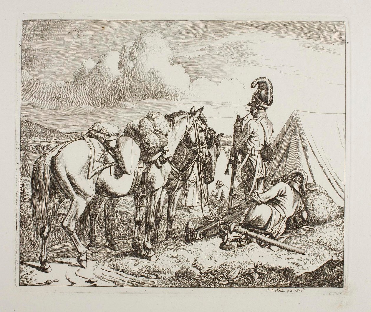 Russisches Militär von Johann Adam Klein